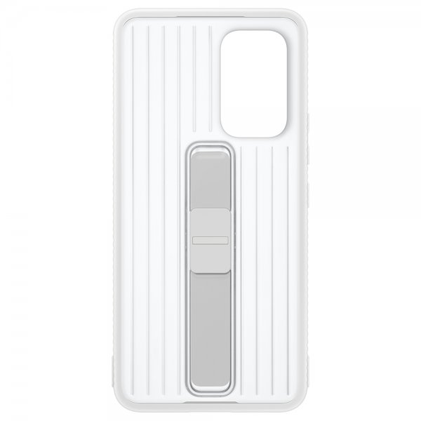 Samsung Original Galaxy A53 5G Deksel Protective Standing Cover Transparent Hvit