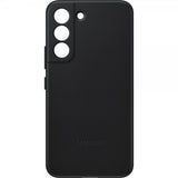 Samsung Original Galaxy S22 Deksel Leather Cover Svart