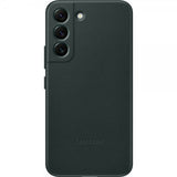 Samsung Original Galaxy S22 Deksel Leather Cover Grønn