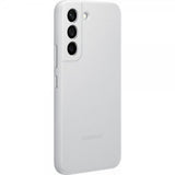 Samsung Original Galaxy S22 Plus Deksel Leather Cover Light Gray