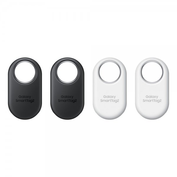 Samsung Galaxy SmartTag 2 4 Pack Svart/Hvit