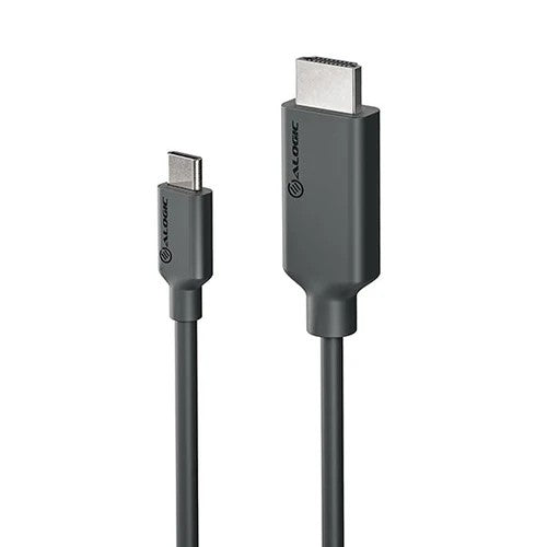 Alogic Kabel Elements USB-C til HDMI 4K 1m Svart
