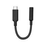 ALOGIC Elements Pro 10cm USB-C til 3.5mm Lydadapter Svart