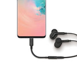 ALOGIC Elements Pro 10cm USB-C til 3.5mm Lydadapter Svart