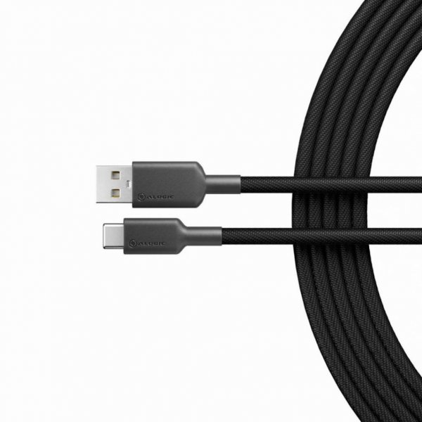 ALOGIC Kabel Elements Pro USB-A til USB-C Kabel 1m Svart