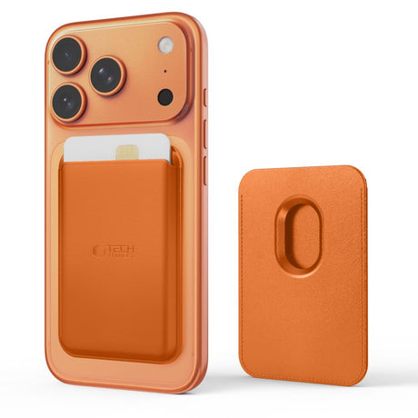 Tech-Protect Kortholder MagWallet MagSafe Oransje