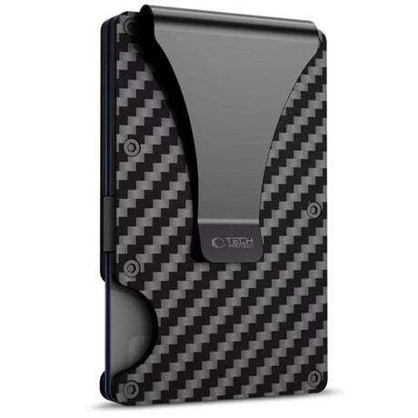 Tech-Protect Lommebok Thorn RFID Karbonfiber Svart