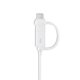 Samsung Data- och LaddningsKabel USB Type-C/Micro-USB 1.5m Hvit