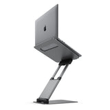 Alogic Elite Plus justerbart laptopstativ Grå