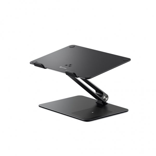 ALOGIC Elite Power Laptopstativ med Trådløs Lader Svart