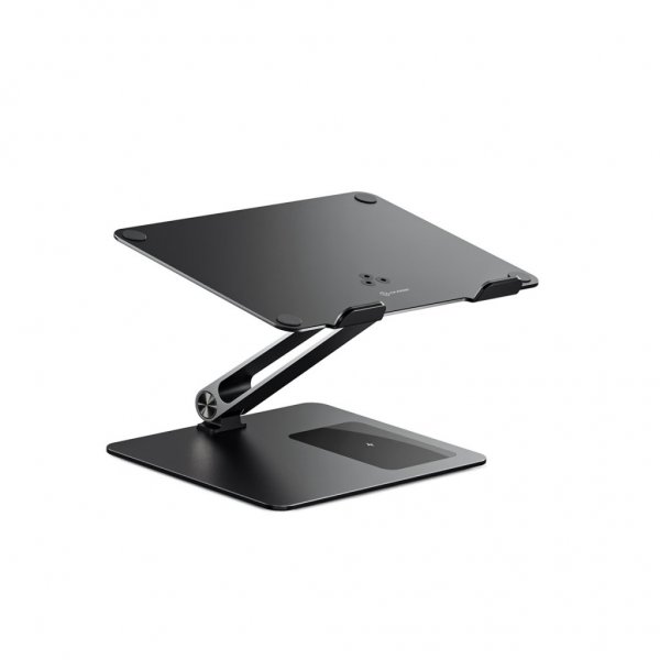 ALOGIC Elite Power Laptopstativ med Trådløs Lader Svart