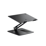 ALOGIC Elite Power Laptopstativ med Trådløs Lader Svart