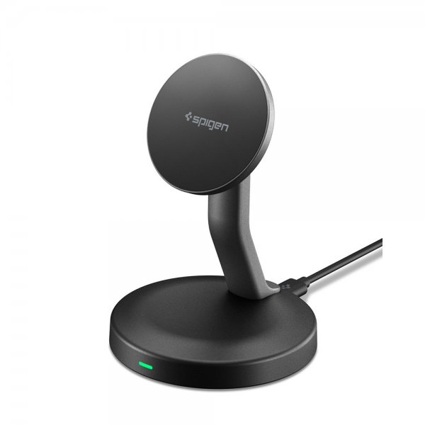 Spigen Essential Trådløs lader 15W MagSafe Svart