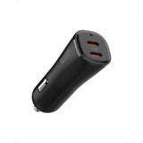 Spigen Essential Mobillader til bil 50W 2xUSB-C Svart