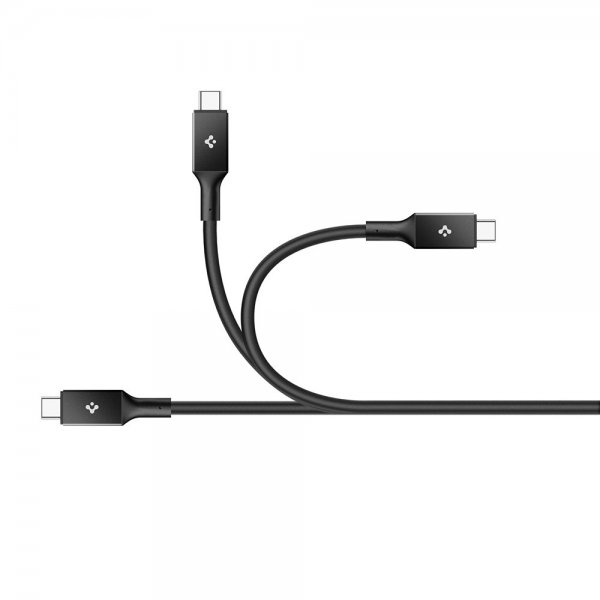 Spigen Essential Kabel USB-C/USB-C 100W 1m Svart