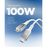 Spigen Essential Kabel USB-C/USB-C 100W 1m Hvit