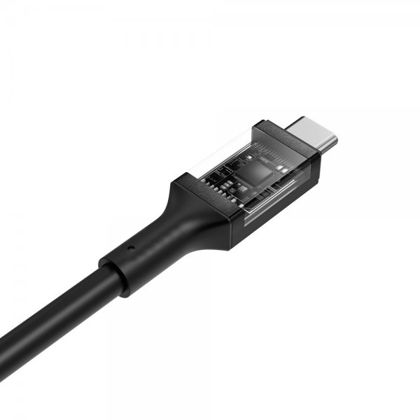 Spigen Essential Kabel USB-C/USB-C 100W 2m Svart