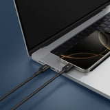 Spigen Essential Kabel USB-C/USB-C 100W 2m Svart