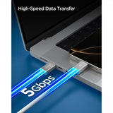 Spigen Essential Kabel USB-C/USB-C 100W 2m Hvit