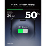 Spigen Essential Lader 20W USB-C Svart