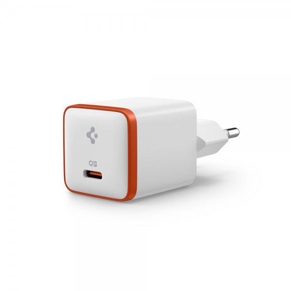 Spigen Essential Lader 30W USB-C Hvit