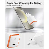 Spigen Essential Lader 30W USB-C Hvit