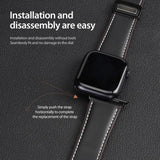Dux Ducis Apple Watch 44/45/46mm/Ultra 49mm Armbånd YA Series Svart