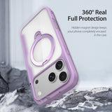 Dux Ducis iPhone 17 Pro Max/18 Pro Max Etui Skin X Pro Series Kickstand MagSafe Lilla