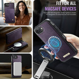 CaseMe iPhone 16e/iPhone 17e Etui C49 Series Lilla