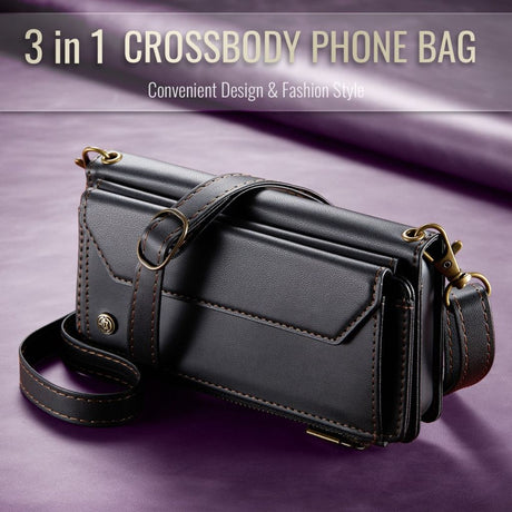CaseMe iPhone 16e/iPhone 17e Etui C36 Series Svart