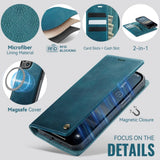 CaseMe iPhone 15 Etui C49 Series Grønn