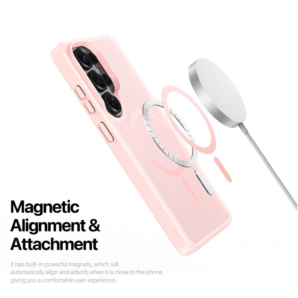 Dux Ducis Samsung Galaxy S26 Ultra Deksel Yind Series MagSafe Rosa