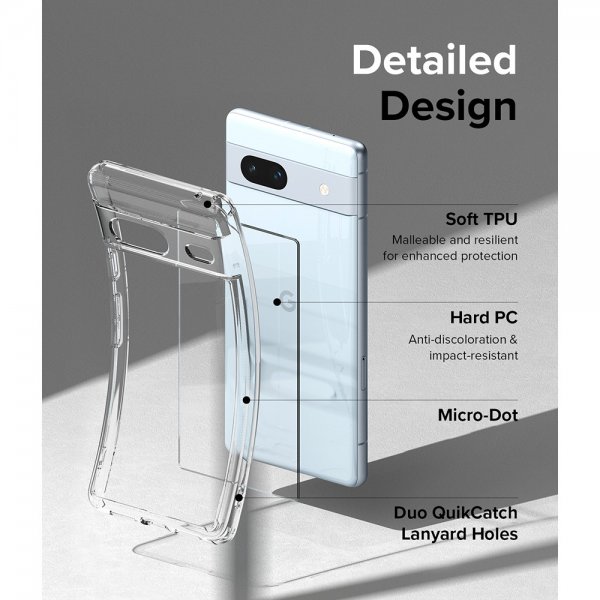 Ringke Google Pixel 7a Deksel Fusion Clear