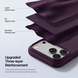 Dux Ducis iPhone 17 Pro Max/iPhone 18 Pro Max Deksel Piel Series MagSafe Rød