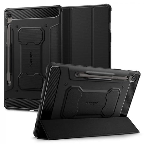 Spigen Samsung Galaxy Tab S10 FE Plus Etui Rugged Armor Pro Matte Black
