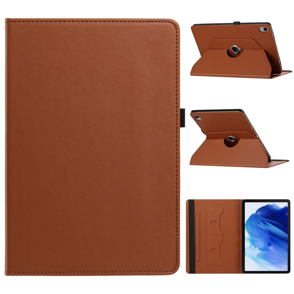 Samsung Galaxy Tab S12 Plus Etui 360 Grader Vridbar Brun