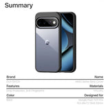 Dux Ducis Google Pixel 11/Google Pixel 11 Pro Deksel Aimo Series Svart