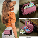 CaseMe iPhone 16e/iPhone 17e Etui C36 Series Rød