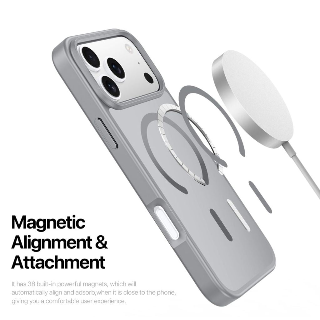 Dux Ducis iPhone 17 Pro/iPhone 18 Pro Deksel Yind Series MagSafe Grå