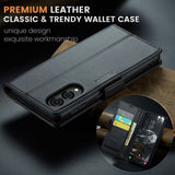 CaseMe Samsung Galaxy S25 Edge Etui 023 Series Svart