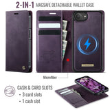CaseMe iPhone 16e/iPhone 17e Etui C49 Series Lilla