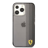 Ferrari iPhone 13 Pro Max Deksel Gradient Print Logo Svart