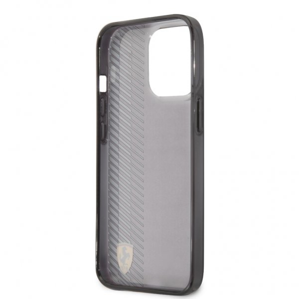 Ferrari iPhone 13 Pro Max Deksel Gradient Print Logo Svart