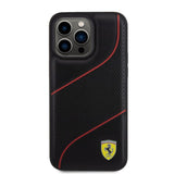 Ferrari iPhone 15 Pro Max Deksel Perforert Svart