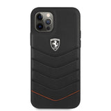 BMW iPhone 12 Pro Max Deksel Off Track Quilted Svart