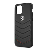 BMW iPhone 12 Pro Max Deksel Off Track Quilted Svart