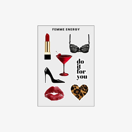 MobileFriend Stickers Femme energy