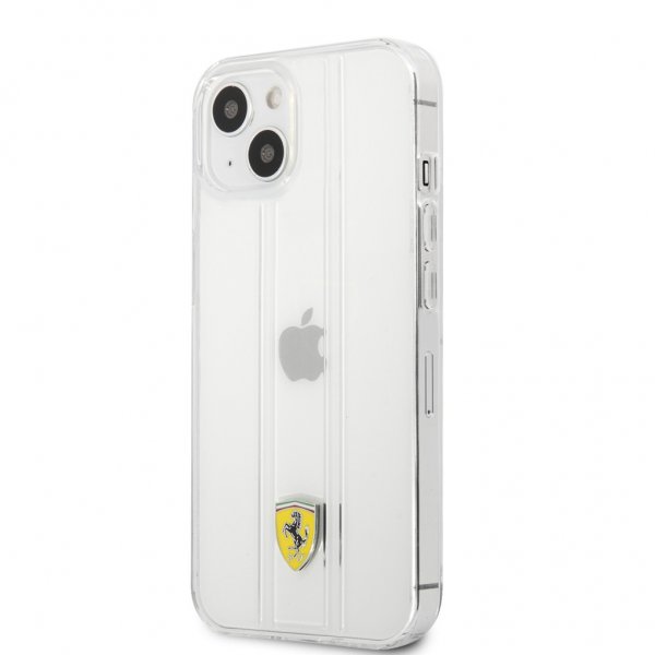 Ferrari iPhone 13 Deksel 3D Stripes Transparent