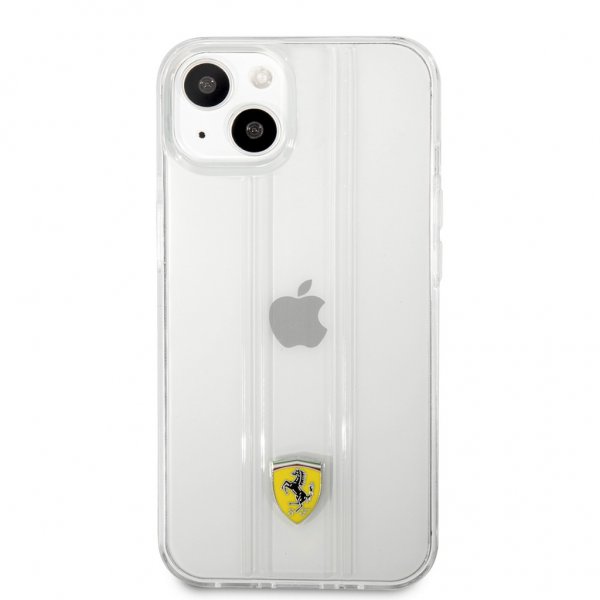 Ferrari iPhone 13 Deksel 3D Stripes Transparent