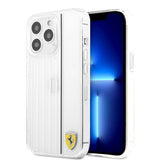 Ferrari iPhone 13 Pro Deksel 3D Lines Svart Transparent